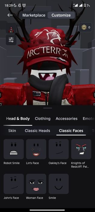 Аккаунт в роблокс