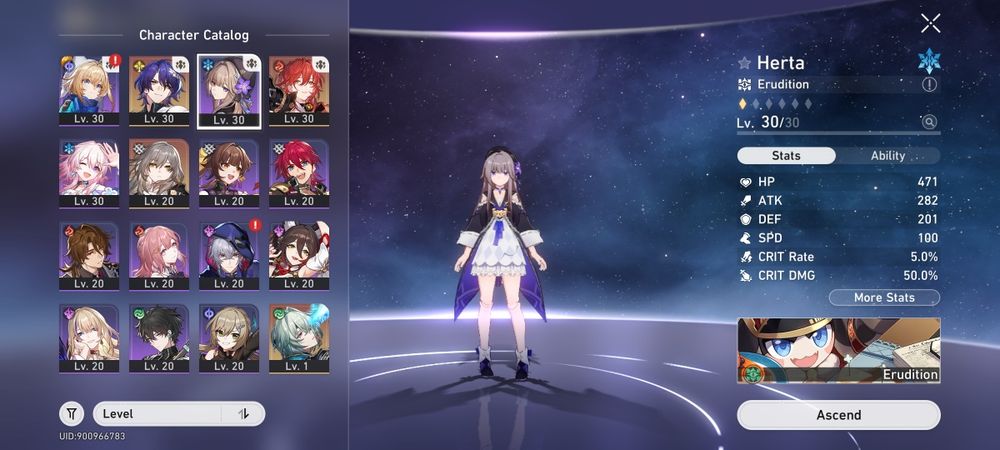 аккаунт honkai star rail