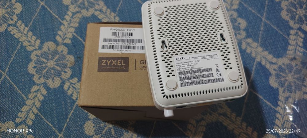 GPON Адаптер Абонентский терминал ZyXEL PMG1005-T20С для оптики