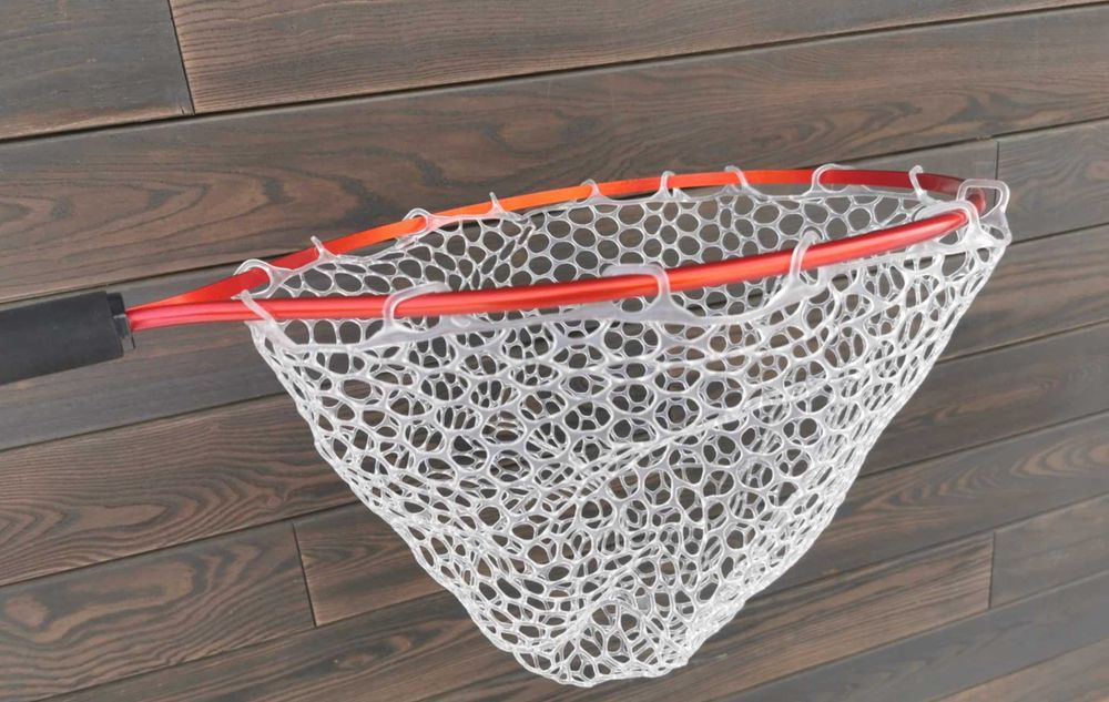 Кеп за мухарски и спининг риболов със силиконова мрежа Osako Pro Trout