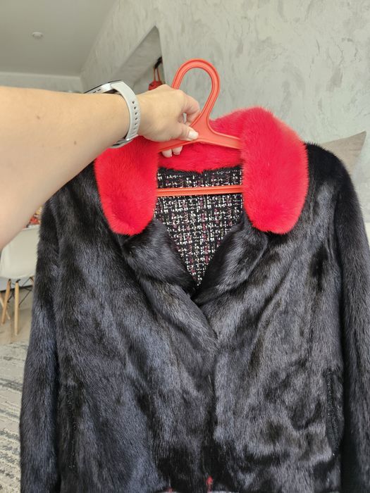 Норковая шубка короткая