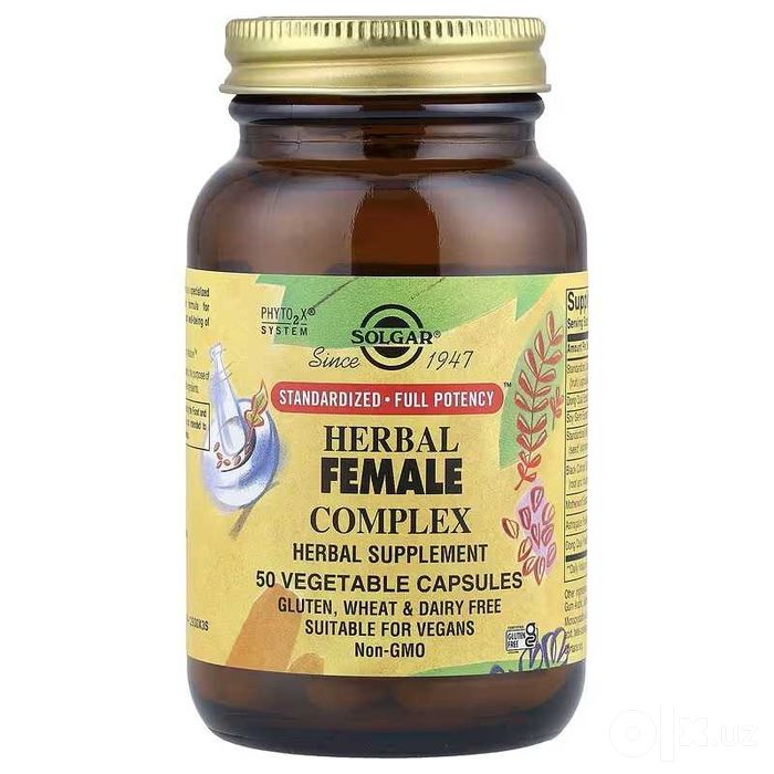 Solgar Herbal Female Complex травяной комплекс для женщин