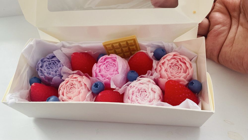 Букеты и композиции из мыла