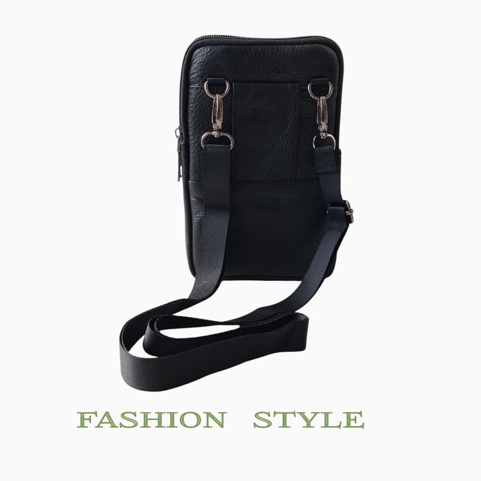 Мъжка чанта от естествена кожа