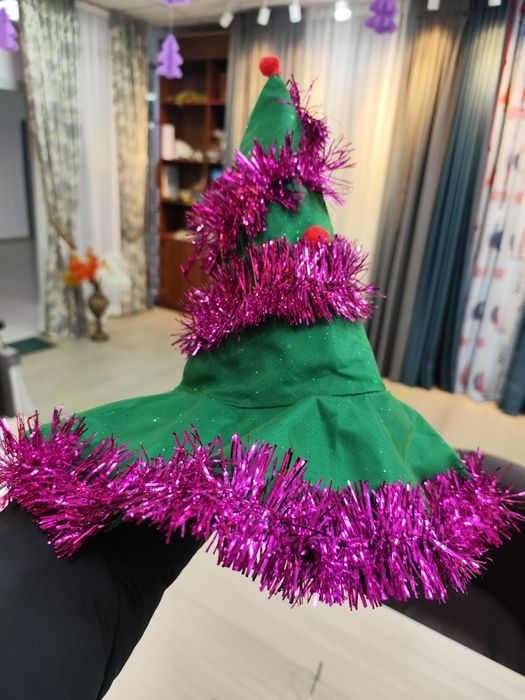 Платье ёлка зелёный