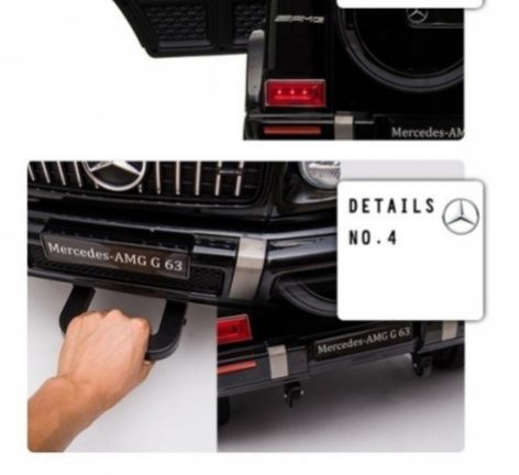 Акумулаторен джип Mercedes Benz G63 Licensed 4X4 , с меки гуми