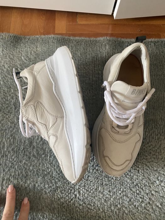 Pantofi sport piele naturala