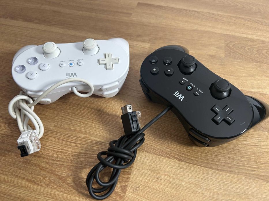 WII Classic Controller (RVL-005) Alb, Negru