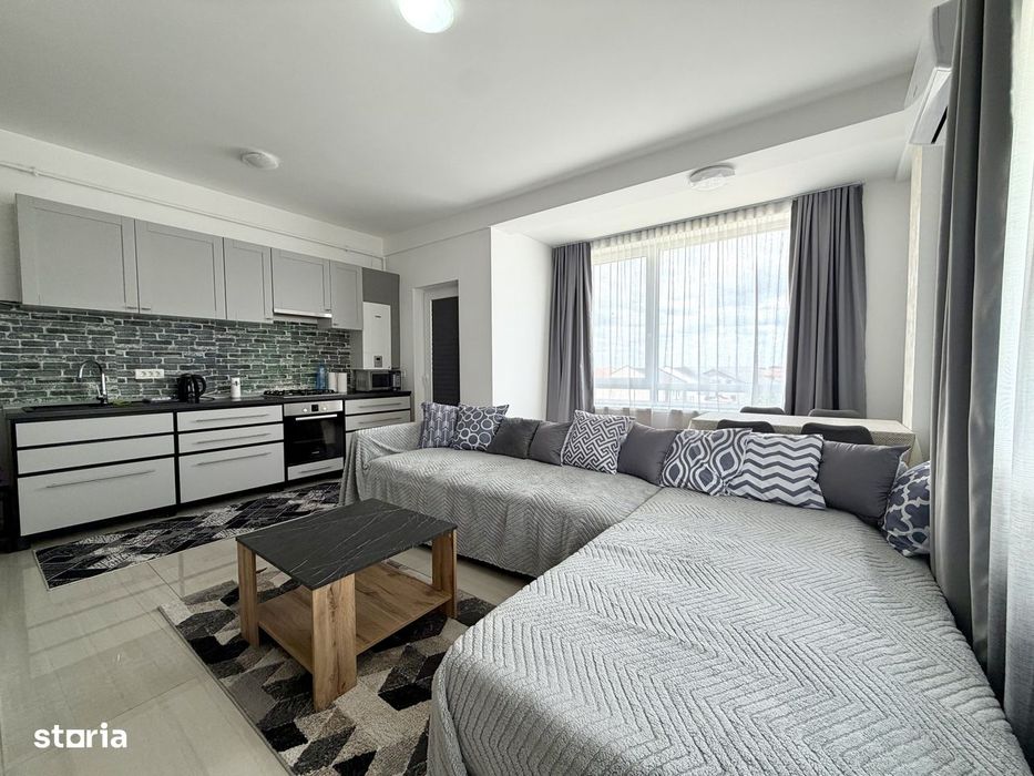 Apartament elegant, 2 camere, 52.5 mp utili, etaj 2 - Dumbravita
