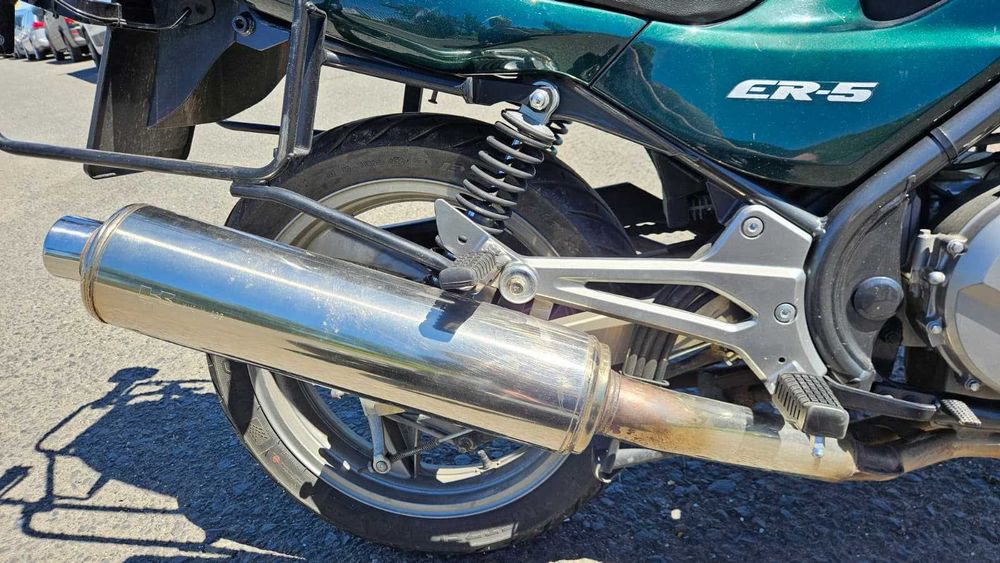 Kawasaki ER5 A2 - stare impecabila + cutii laterale - ITP nou