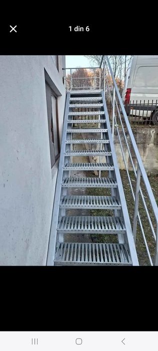 Facem scara zincata la comanda si cum dorit si montaj si transport