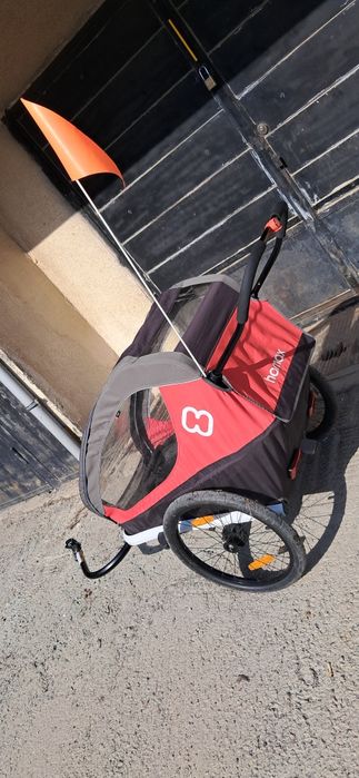 Продавам велосипедно ремарке / детска количка Hamax Traveller за 2 деца