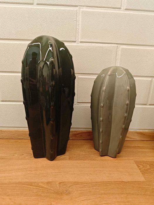 Set 4 cactuși decorativi ceramici Belavi, interior/exterior