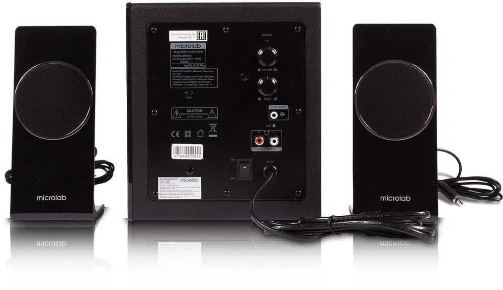 Колонка Microlab M-660BT 2.1 — 56W Bluetooth и Сабвуфер