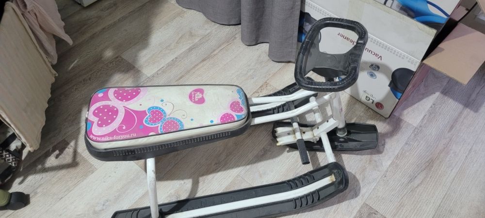 Детские Санки с рулем