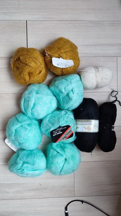 Прежда, кълбета, гранки