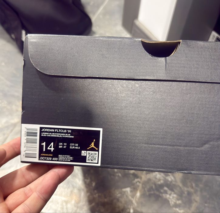 Чисто нови Jordan Flight Club '91 (Legend Blue) – Размер 48.5 (US 14)
