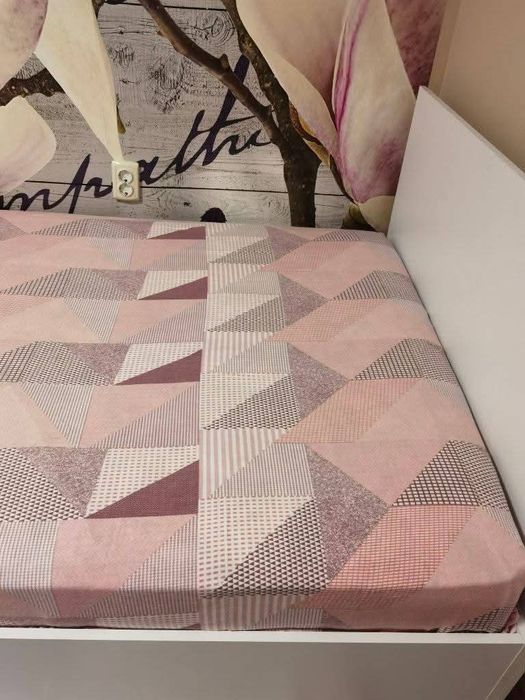 Долен чаршаф с ластик от бархет 100%памук