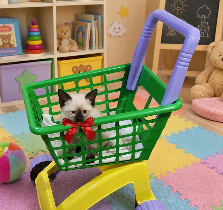 Породистые котятки сиамские