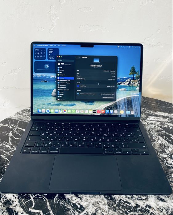 Macbook air 16gb 256gb m2