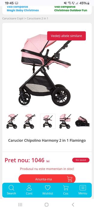 Vand carucior copil 0-3 ani