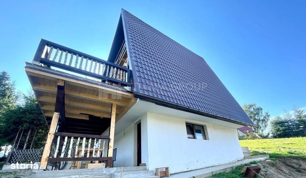 INVESTITIE Vila moderna + vila la rosu, teren 1480 padure