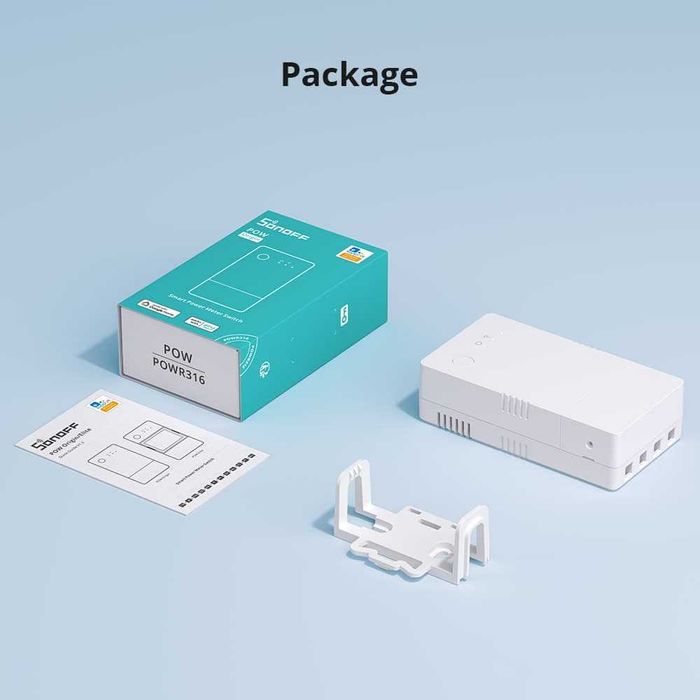 SONOFF POW R3 Origin 16A Прекъсвач–измерване на консумираната енергия