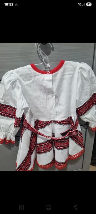Rochie cu basma fetita