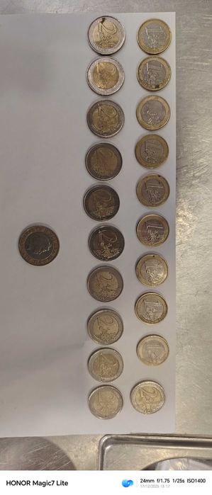 Евро монети стари