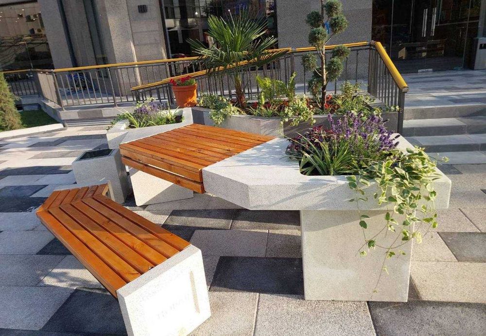 Вазоны, уличные кашпо, гул тувак / cкамейкa и урнa | Все модель есть!