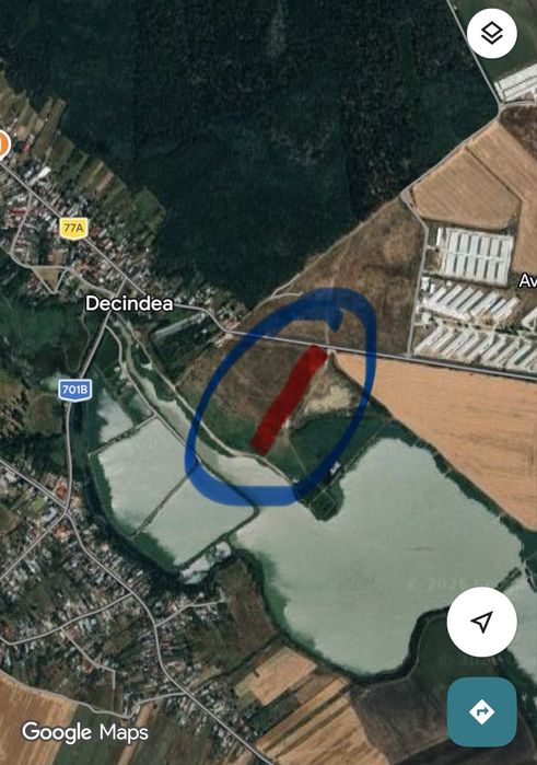 Teren intravilan de vanzare 10.000 mp, Crevedia