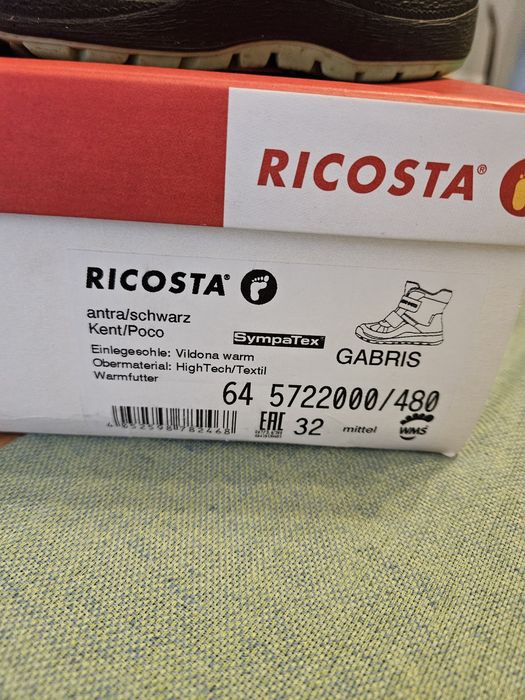 Ghete imblanite Ricosta marime 32