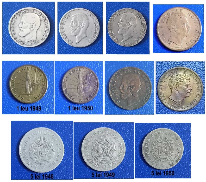 Monede romanesti vechi