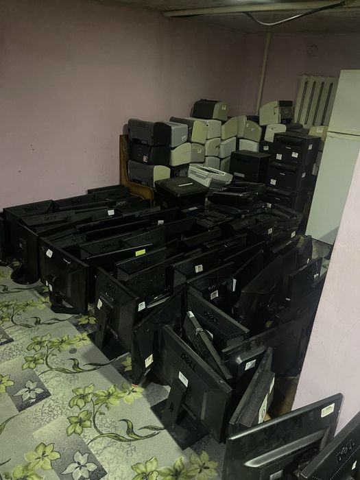 Компютеры офисные бу, процессоры рабочие мониторы