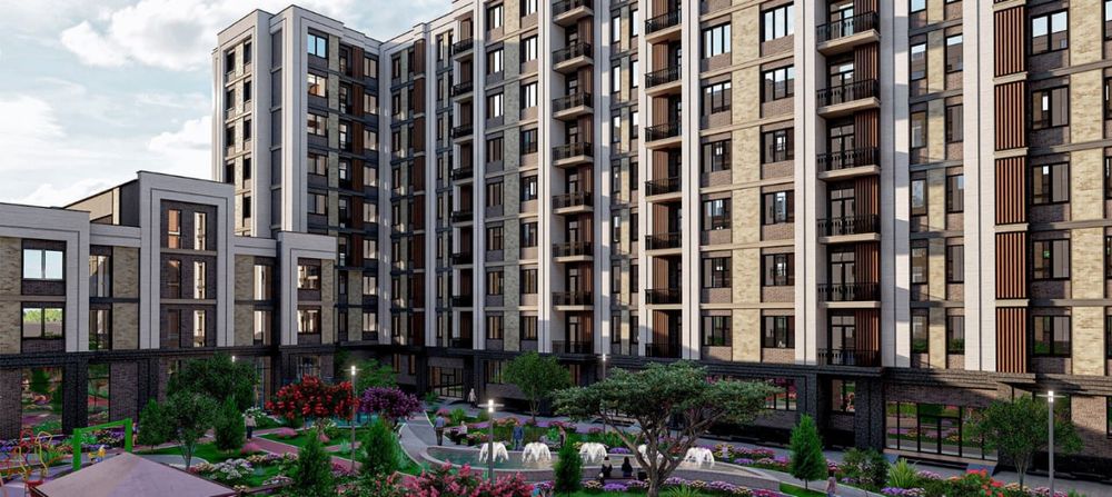 Двухкомнатная квартира на новостройке ЖК Chimgan Hills