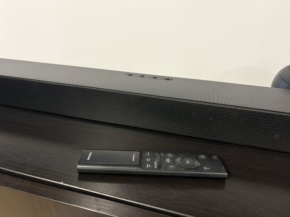 Soundbar Samsung HW-Q600B, 3.1.2, 360W, Bluetooth, Dolby Atmos, Subwoofer Wireless, negru