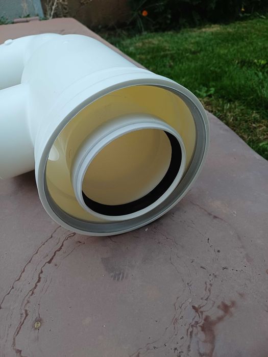 Фитинги ф 100 от коаксиален комин 100/150