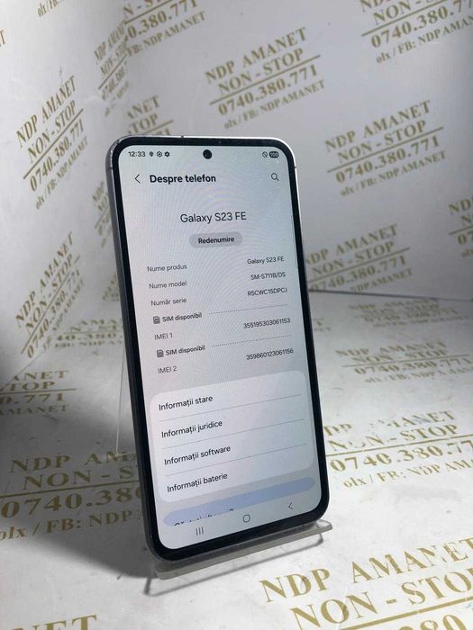 NDP Amanet Calea Mosilor 298 SAMSUNG S23 FE (44937)
