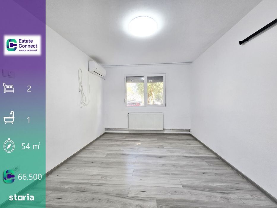 Apartament 2 camere, complet renovat, centrală nouă – Vlaicu