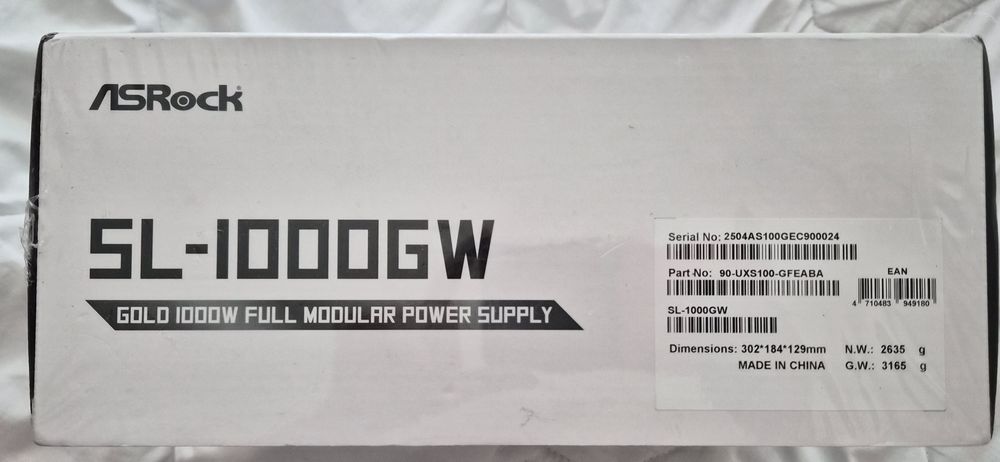Захранване ASRock Steel Legend SL-1000GW