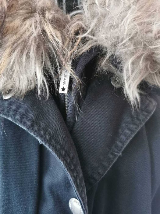 Дамско яке тип парка Pepe Jeans