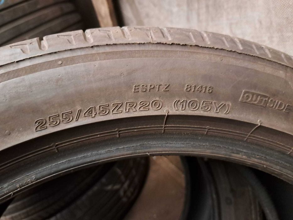 2 anvelope 255/45 R20 Bridgestone
