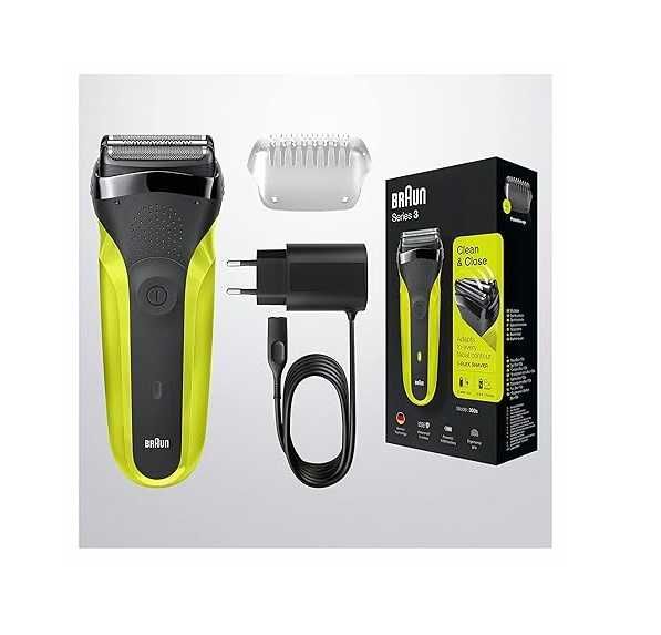 Ел. машинка за бръснене Braun Series 3 300S Clean & Close Водоустойчива