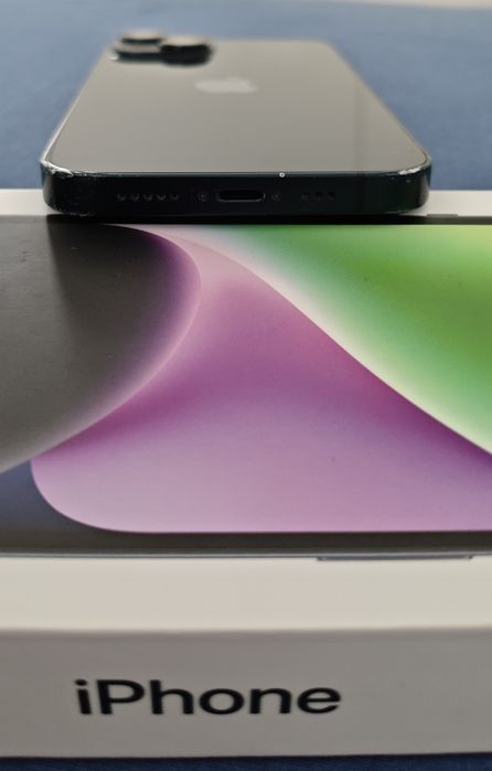 iPhone 14 Midnight 256GB - Full Box - Liber rețea
