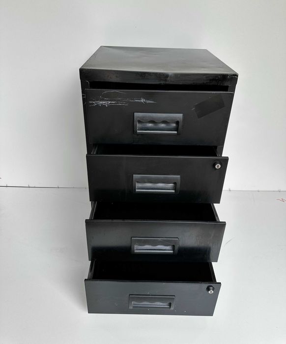 Rollbox metalic cu 4 sertare; Mic Dulap full metal; Dulap depozitare, arhivare; dosare; scule