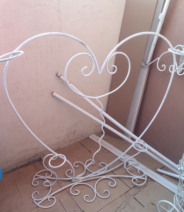 Vand suport de lumanari fier forjat