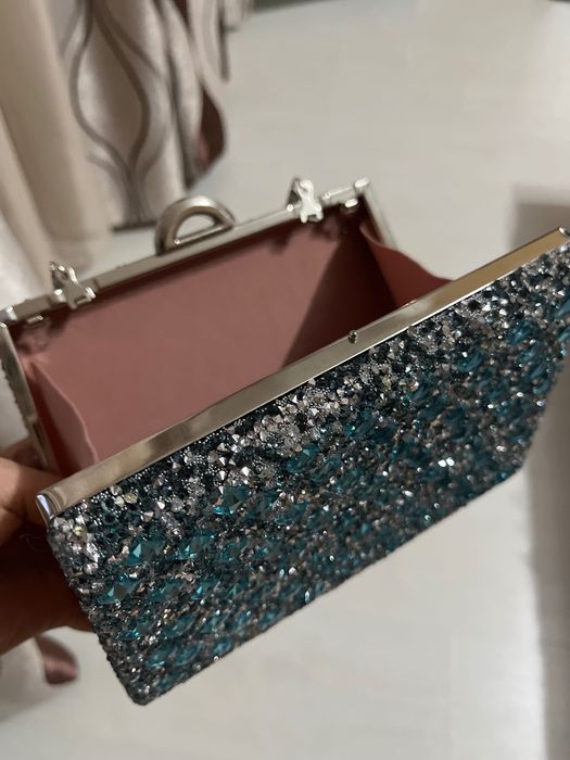 Тюркоазена Чанта с камъни