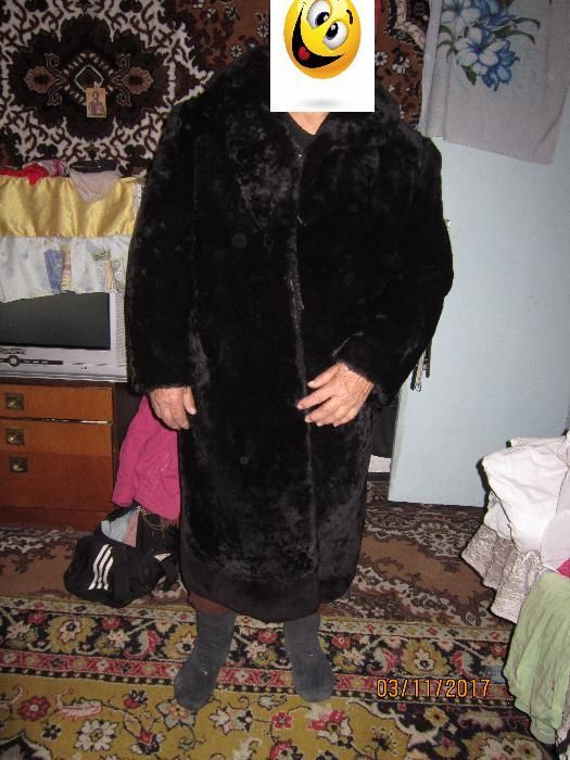 Шуба цигейковая 46 размера