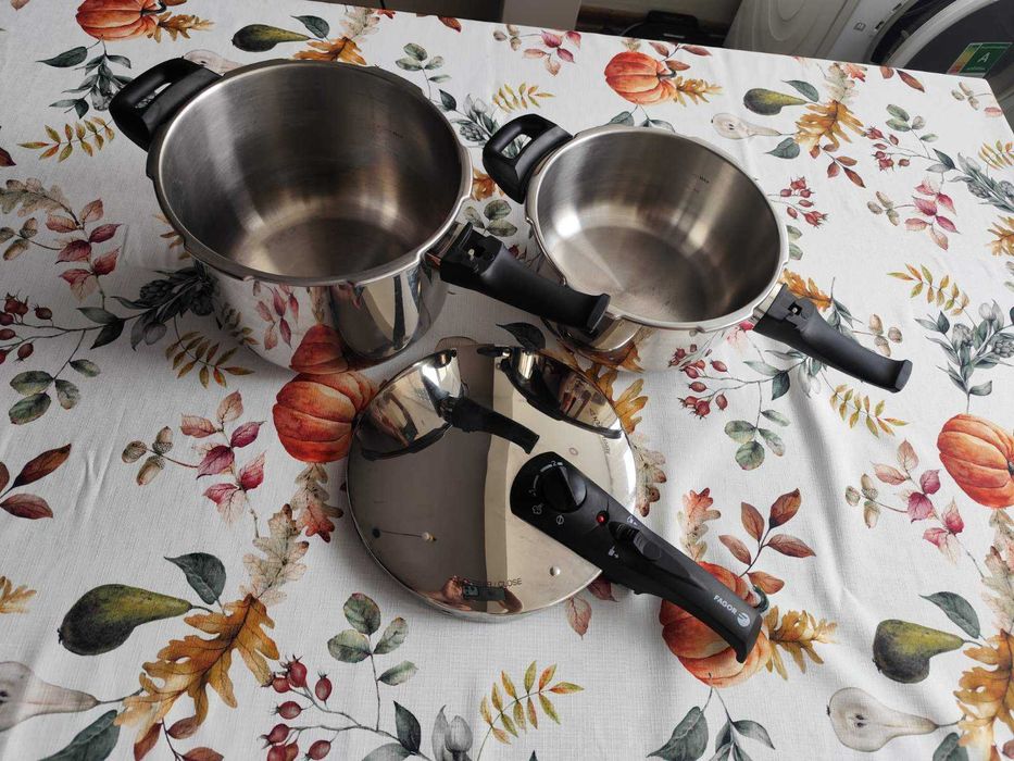 Комплект тенджери под налягане Fagor Duo 4 литра и 6 литра