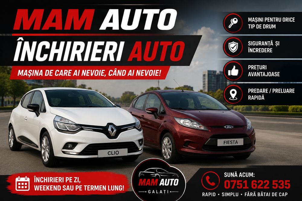 Închirieri auto / Închiriez
